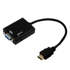 Conversor HDMI para VGA com Saida de Audio P2 075-0823 5+