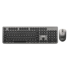 Teclado E Mouse Wireless Pop+ Tm410 Prata 48.7405 Oex