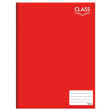 Caderno Brochurão 96 Folhas Vermelho  Foroni