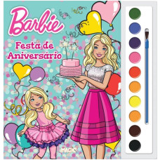 Livro Aquarela Barbie 04939