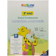 Livro Escolinha 3 Ano Azul 1137727