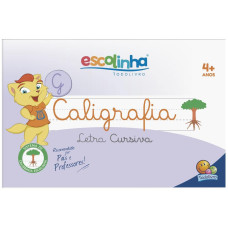 Livro Escolinha Sistema De Caligrafia 1145304 Letra Cursiva