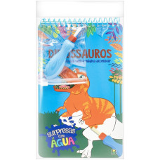Livro Surpresas Com Agua Dinossauro 1159216