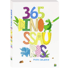 Livro 365 Dinossauros Para Colorir 1160508