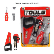 Cartela Kit Ferramentas Com 9 Pcs