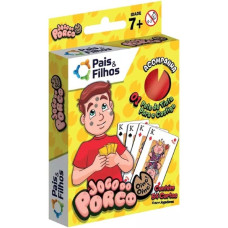 Jogo Do Porco Com 54 Cartas Com 1 Tinta