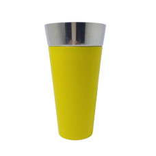 Copo Térmico Amarelo 600ML 