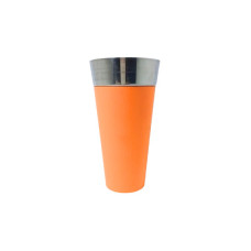 Copo Térmico Laranja 600ML 