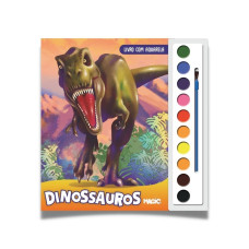 Livro Aquarela Dinossauros 04885