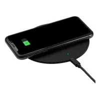 Carregador sem fio por indução 5W Super Slim Preto 5+