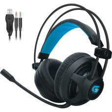 Headset Com Microfone Usb 2x P2 Gamer H2 Plus Fortrek