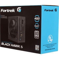 Fonte ATX 400W Reais 80 Plus 70458 Black Hawk Fortrek