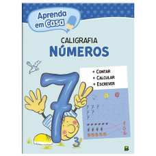 Livro Aprend. Caligrafia Numeros 1 Un