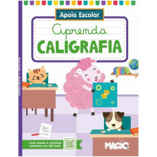 Livro Escolar Aprenda Caligrafia 96Fls 93220