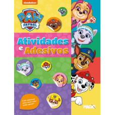 Livro Infantil Com Adesivos Patrulha Canina 97916