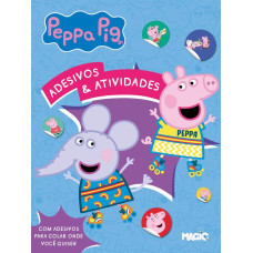 Livro Infantil Com Adesivos Peppa Pig 97969