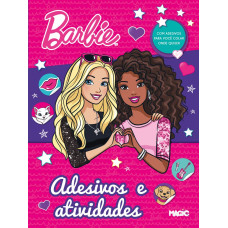 Livro Infantil Com Adesivos Barbie 97990