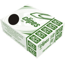 Clipes 1/0(00) Galvanizado P/Papeis Cx C/100 Uni Acc 