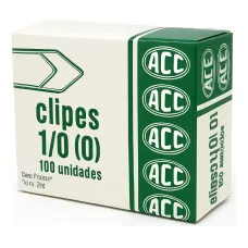Clipes 1 Galvanizados 100un ACC Clipes 1 Galvanizados 100un ACC