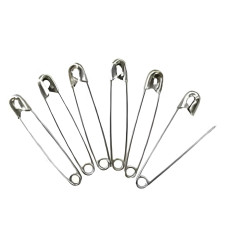 Joaninha de Segurança Niquelado N°01 25mm 25 Unidades ACC Joaninha de Segurança Niquelado N°01 25mm 25 Unidades ACC