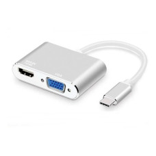 Adaptador Usb-C X Hdmi Vga 1945 At-Tpc-Hd+Vga