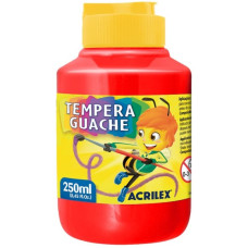 Tinta Guache 250ml Vermelho Fogo 02025-507 Acrilex