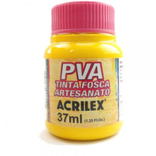 Tinta Plastica Fosca para Artesanato 37ml Amarelo Ouro Acrilex
