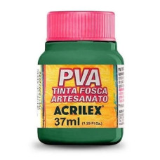 Tinta Plastica Fosca para Artesanato 37ml Verde Musgo Acrilex