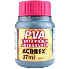 Tinta Plastica Fosca para Artesanato 37ml Cinza Lunar Acrilex
