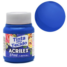 Tinta para Tecido 37ml Azul Turquesa Acrilex