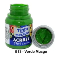 Tinta para Tecido 37ml Verde Folha Acrilex