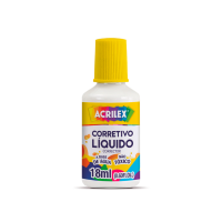 Corretivo Líquido 18ml à Base de Água Acrilex