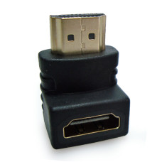 Adaptador HDMI 90 Graus em L Macho x Fêmea