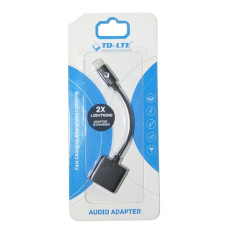 Adaptador OTG Iphone para 2 Tipo-C TD-AU06 TD-LTE