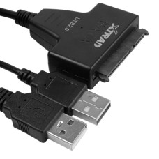 Adaptador USB 3.0 para SATA com entrada 12v para HDD 3.5 XT2151 Xtrad