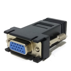 Adaptador Extensor VGA para Conector de Rede RJ45 cat5 e cat6