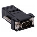 Adaptador Extensor VGA Macho para Conector de Rede RJ45 Fêmea cat5 e cat6 1Un
