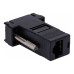 Adaptador Extensor VGA Macho para Conector de Rede RJ45 Fêmea cat5 e cat6 1Un
