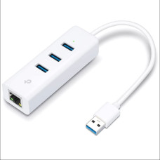 Adaptador Ethernet Rj45 Gigabit Hub Usb 3.0 Ue330 Tp-Link