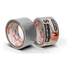 Fita Adesiva Multiuso Tipo Silver Tape Prata 48mmx10m Adelbras