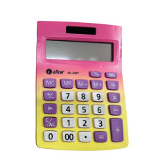 Calculadora 12 Digitos Carregamento Solar AK-J037 Aiker
