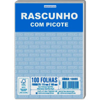 Bloco de Rascunho sem Pauta 115x160mm 100 Folhas 10055 Animativa 