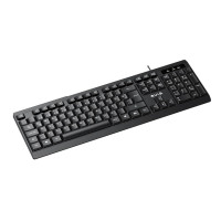 Teclado USB AK205 Preto Aula