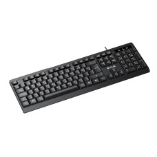 Teclado USB AK205 Preto Aula