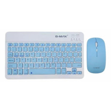 Teclado e Mouse sem fio Bluetooth Recarregado Bm-T11 B-Max