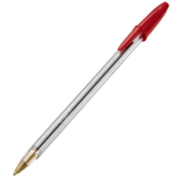 Caneta Esferográfica Cristal 1.0mm Vermelha 1 Und Bic Caneta Esferográfica Cristal 1.0mm Vermelha 1 Und Bic