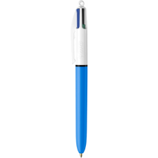 Caneta Esferográfica 4 Cores Média 1.0mm Original Azul Bic Caneta Esferográfica 4 Cores Média 1.0mm Original Azul Bic