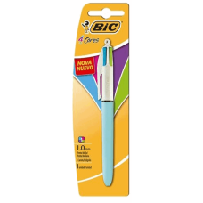 Caneta Esferográfica 4 Cores Média 1.0mm Bic Caneta Esferográfica 4 Cores Média 1.0mm Bic