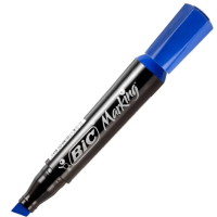 Marcador Permanente Recarregável Marking Azul Bic Marcador Permanente Recarregável Marking Azul Bic