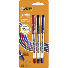 Caneta em Gel 0.5Mm Gelocity Stic 3 Cores Bic